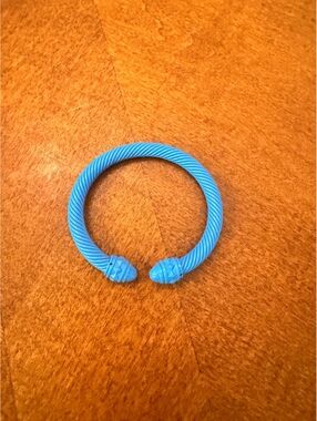 Blue Twisted Cuff Bracelet 541